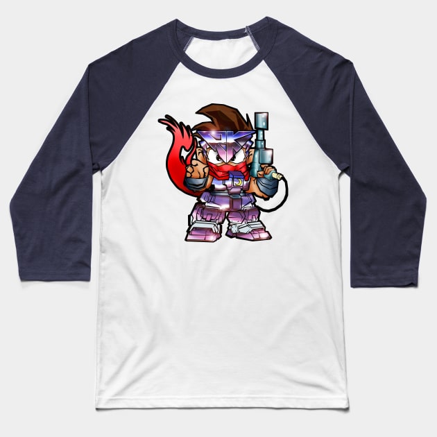 Restless Knights chibi Baseball T-Shirt by Jsaviour84